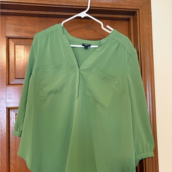 Torrid Harper Blouse Bundle - Floral, Cream, Olive - Picture 5 of 5